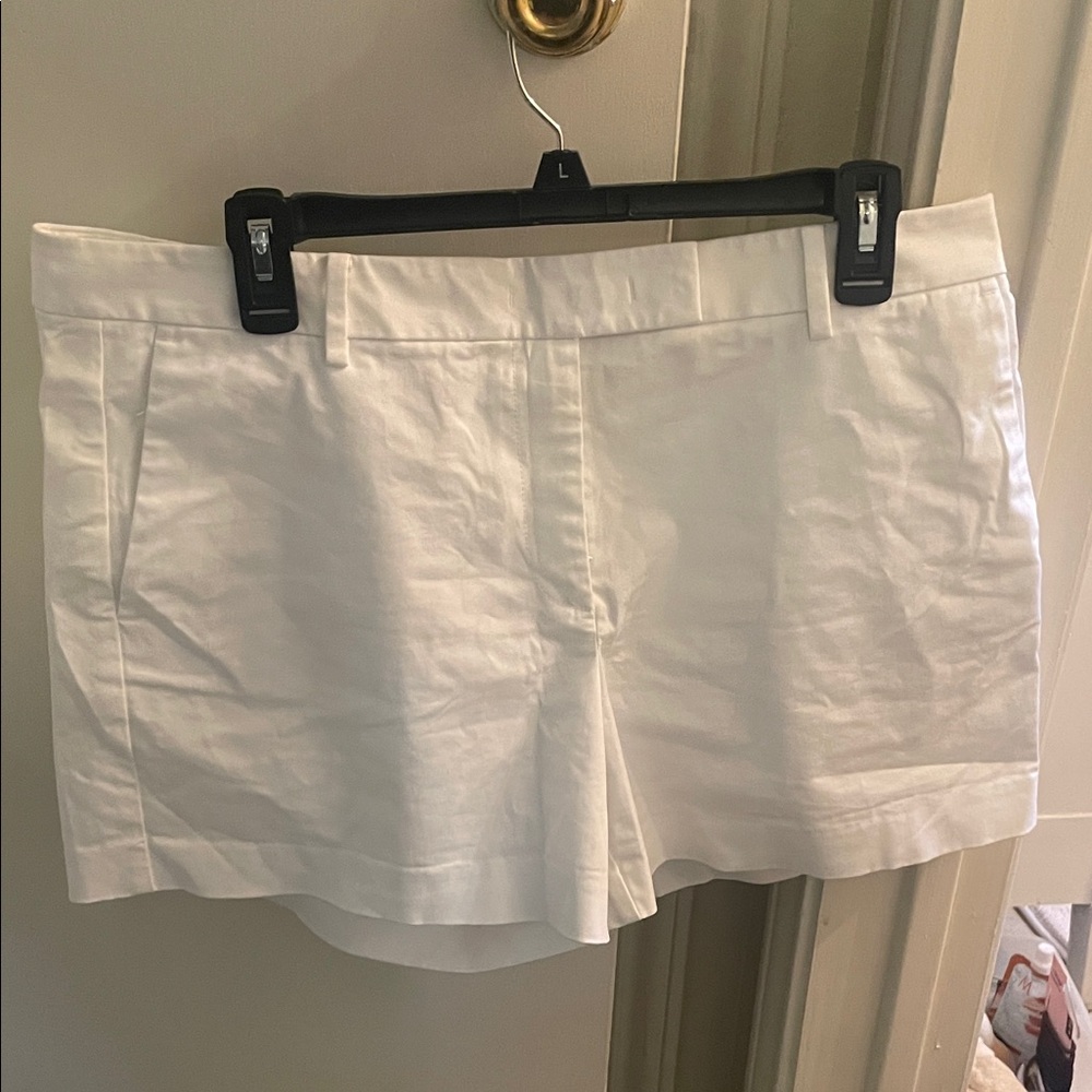 Ann Taylor Crisp White Women's Shorts
